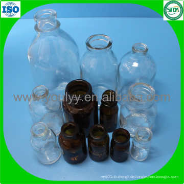 Pharmazeutische Infusion Glasflasche